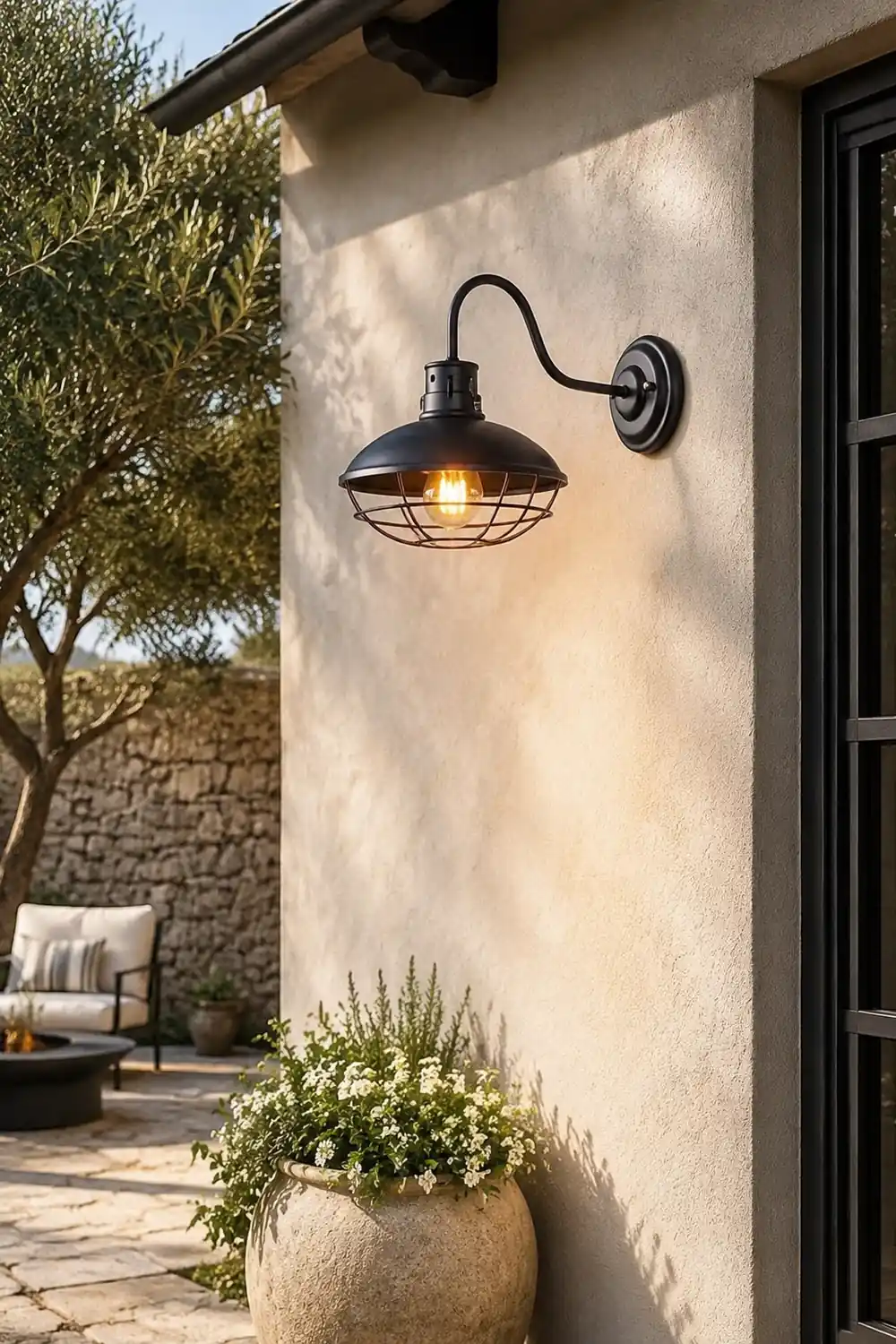 Retro Iron LED Waterproof Industrial Style Outdoor Wall Lights Wall Lamp - Lumpaz