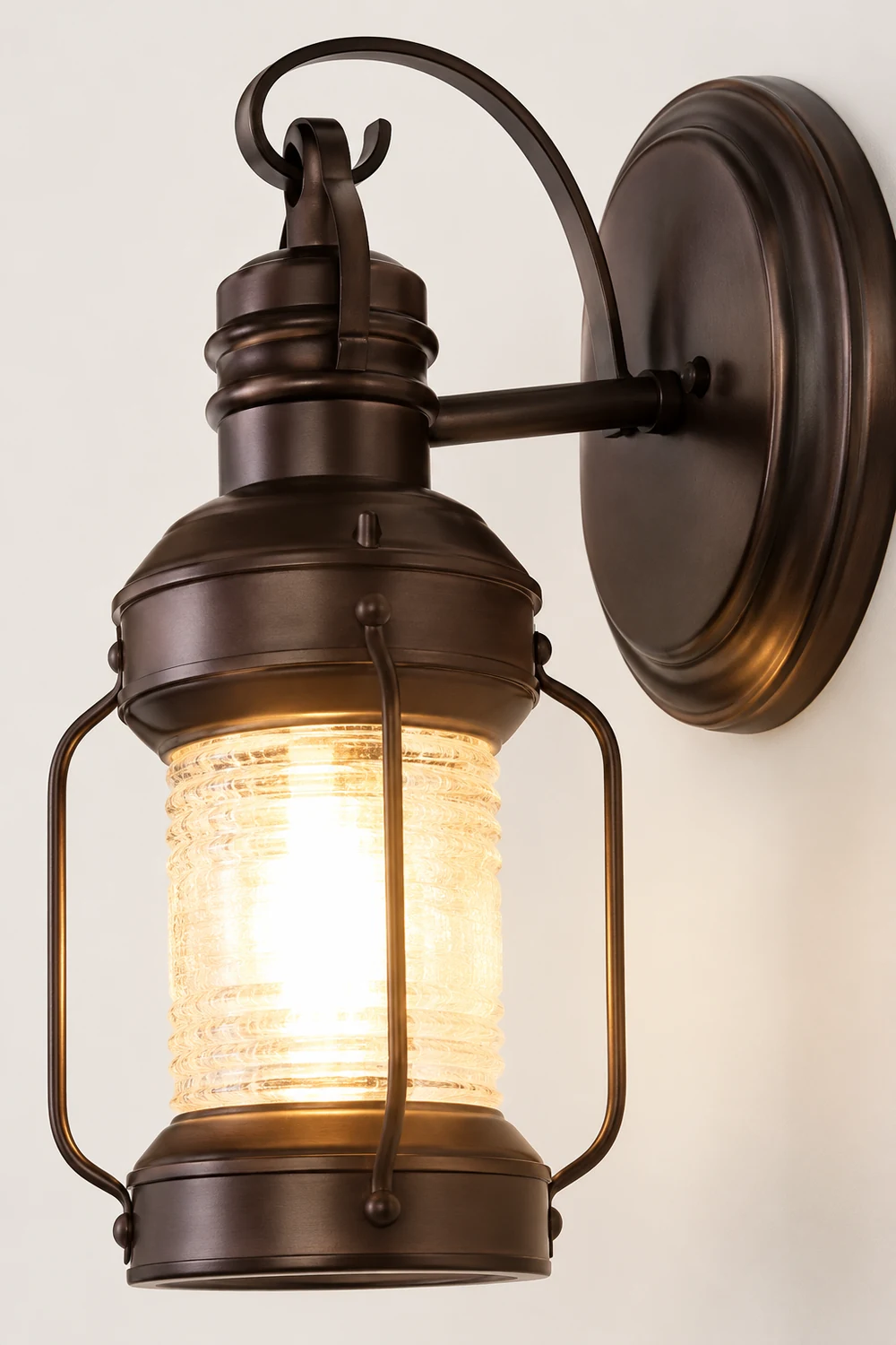 Antique Lantern Aluminum Waterproof LED Outdoor Wall Lamp Lawn Lights - Lumpaz