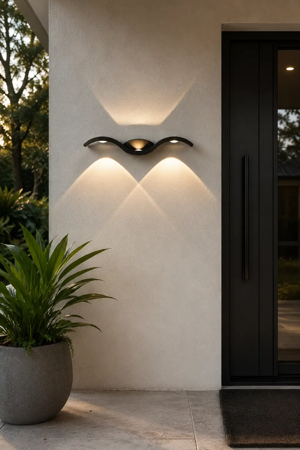 Seagull Creative Waterproof Up Down LED Lighting Outdoor Wall Lights - Lumpaz