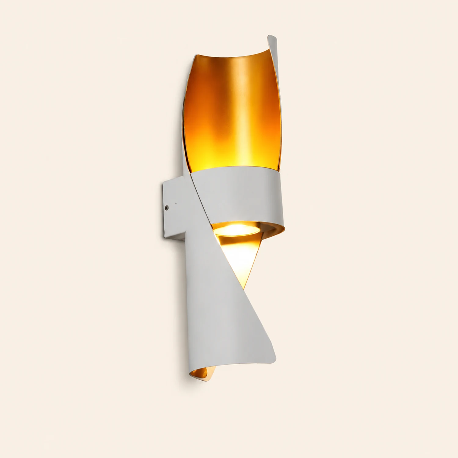 Circular Waterproof Up and Down Lighting COB Modern Outdoor Wall Lights - Lumpaz