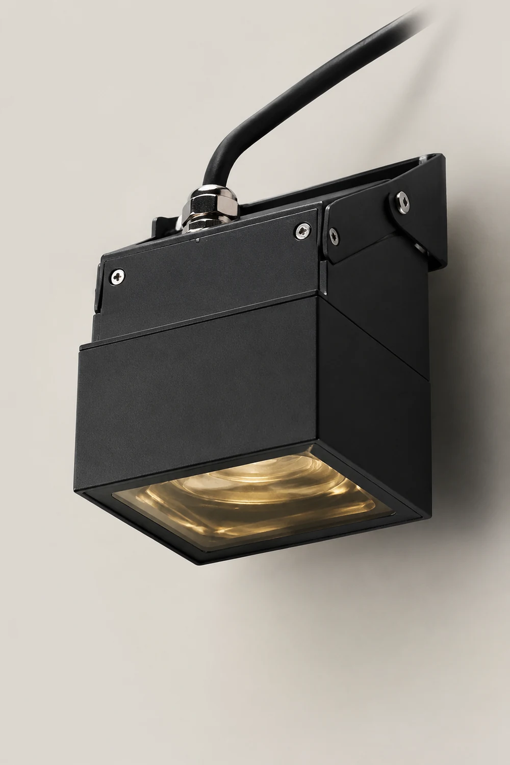 Adjustable Square Waterproof Colorful Spotlight Outdoor Wall Lights - Lumpaz