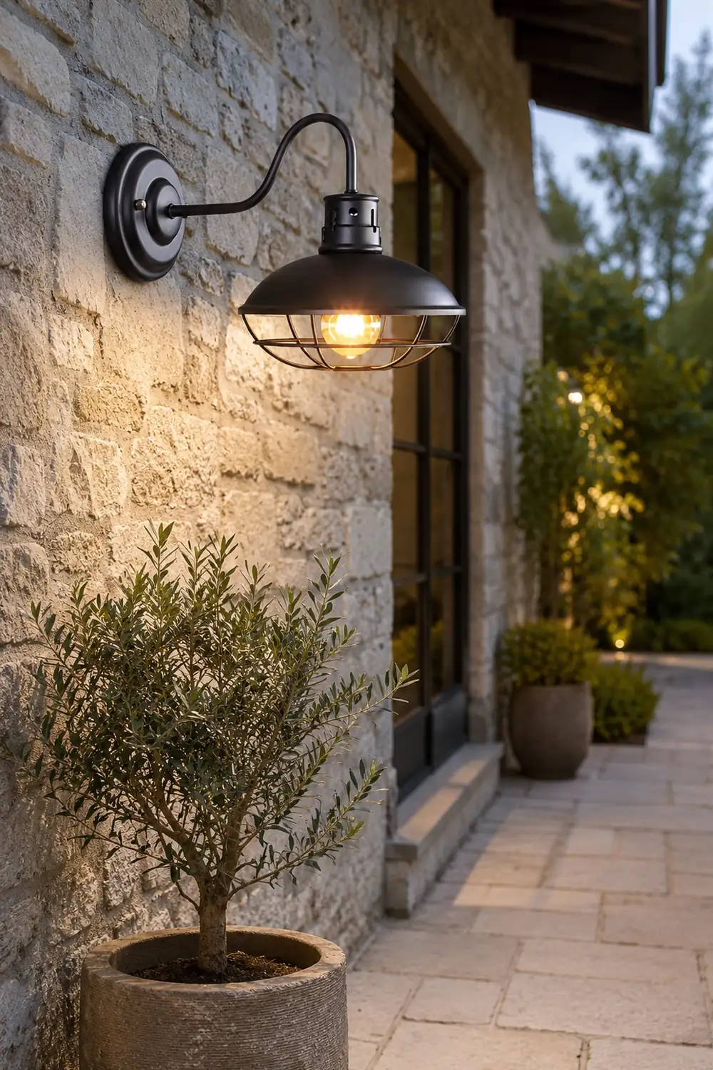 Retro Iron LED Waterproof Industrial Style Outdoor Wall Lights Wall Lamp - Lumpaz
