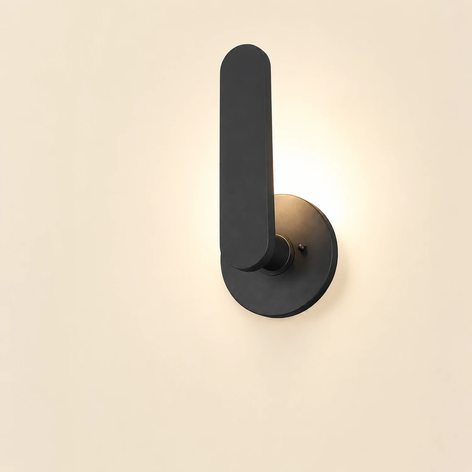 Strip Aluminum Waterproof LED 10W Black Modern Outdoor Wall Lighting - Lumpaz