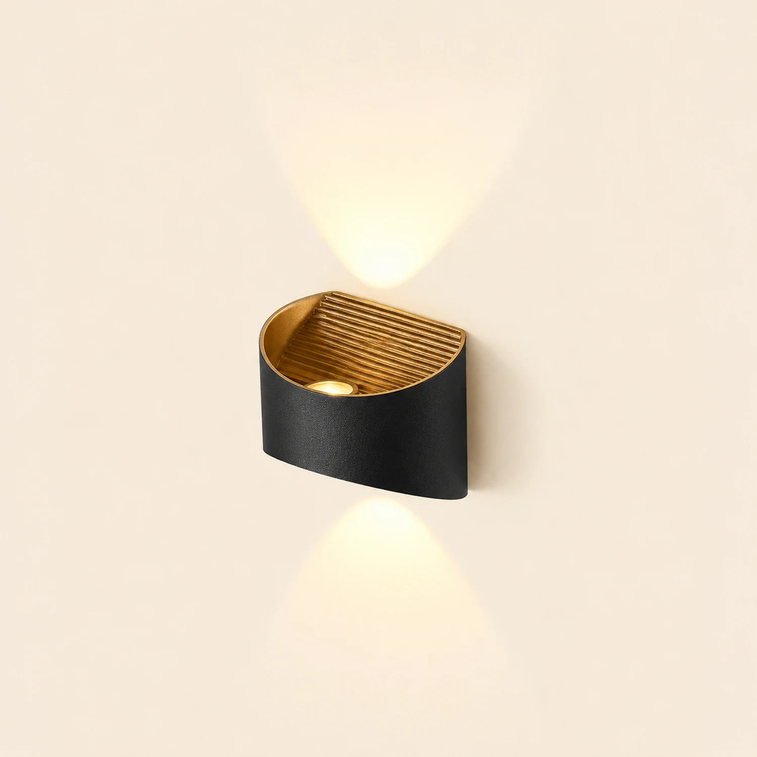 Unique Up and Down Lighting LED Waterproof Modern Exterior Wall Lights - Lumpaz