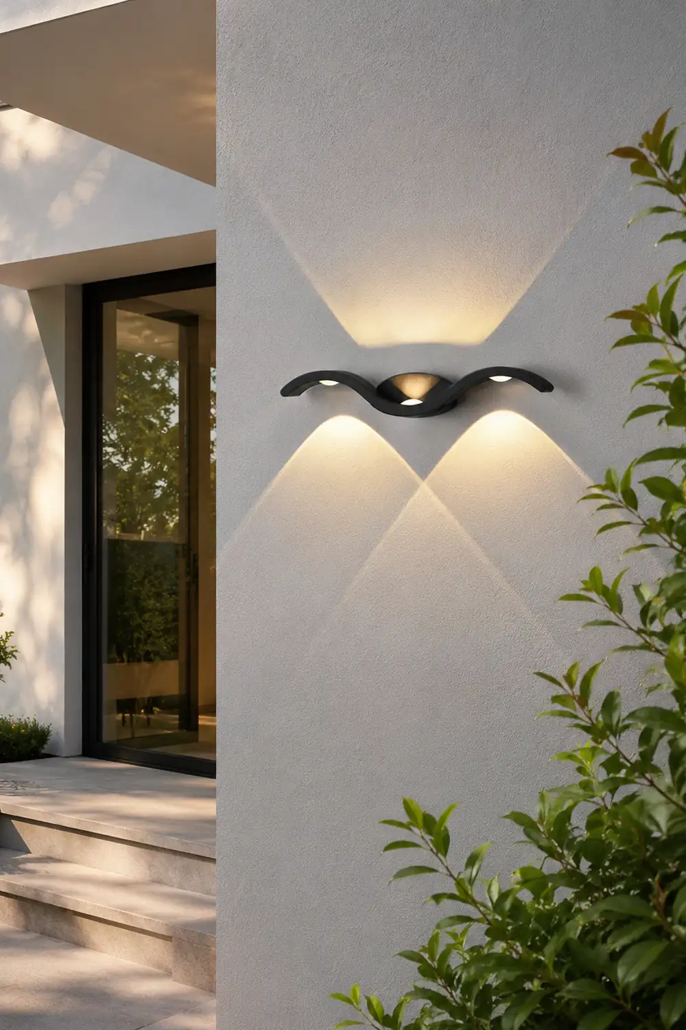 Seagull Creative Waterproof Up Down LED Lighting Outdoor Wall Lights - Lumpaz