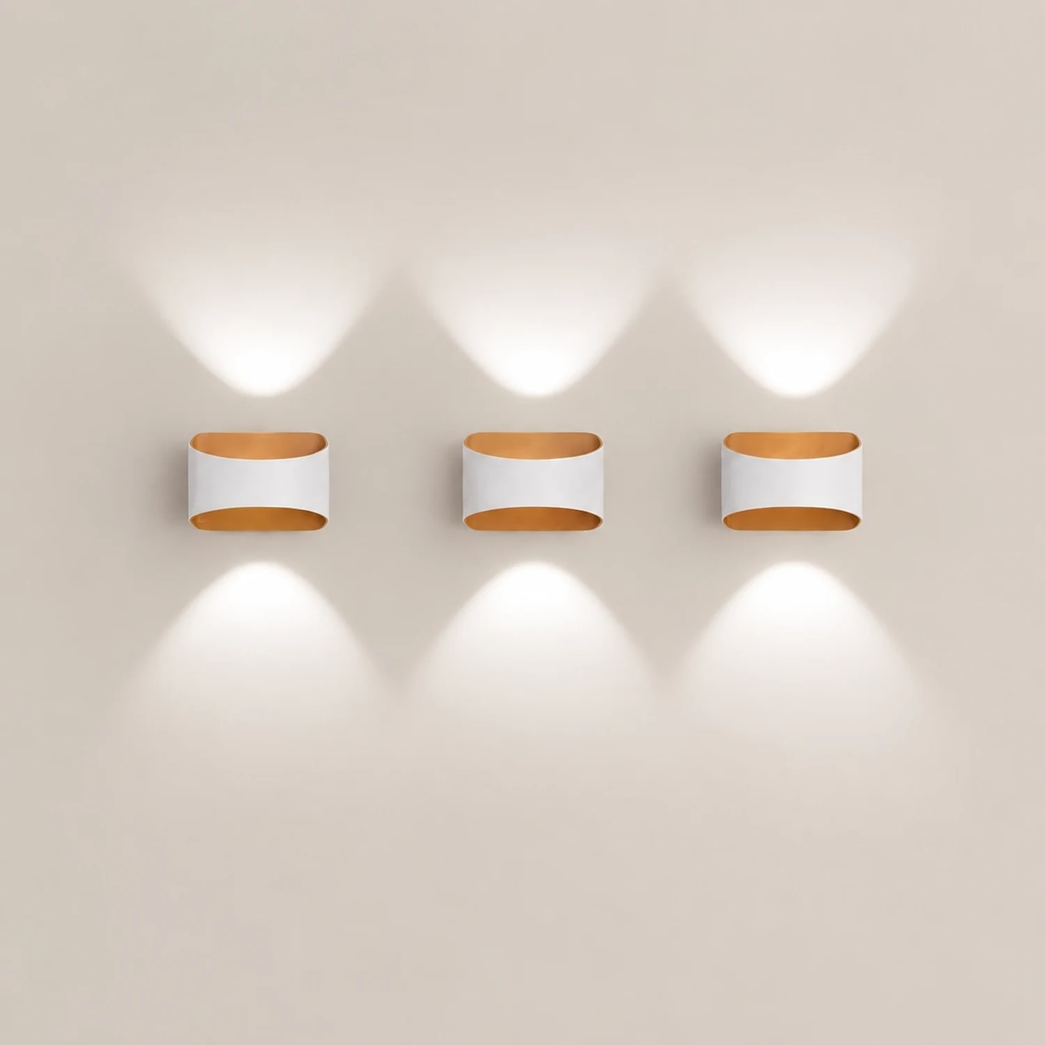 Unique Up and Down Lighting LED Waterproof Modern Exterior Wall Lights - Lumpaz