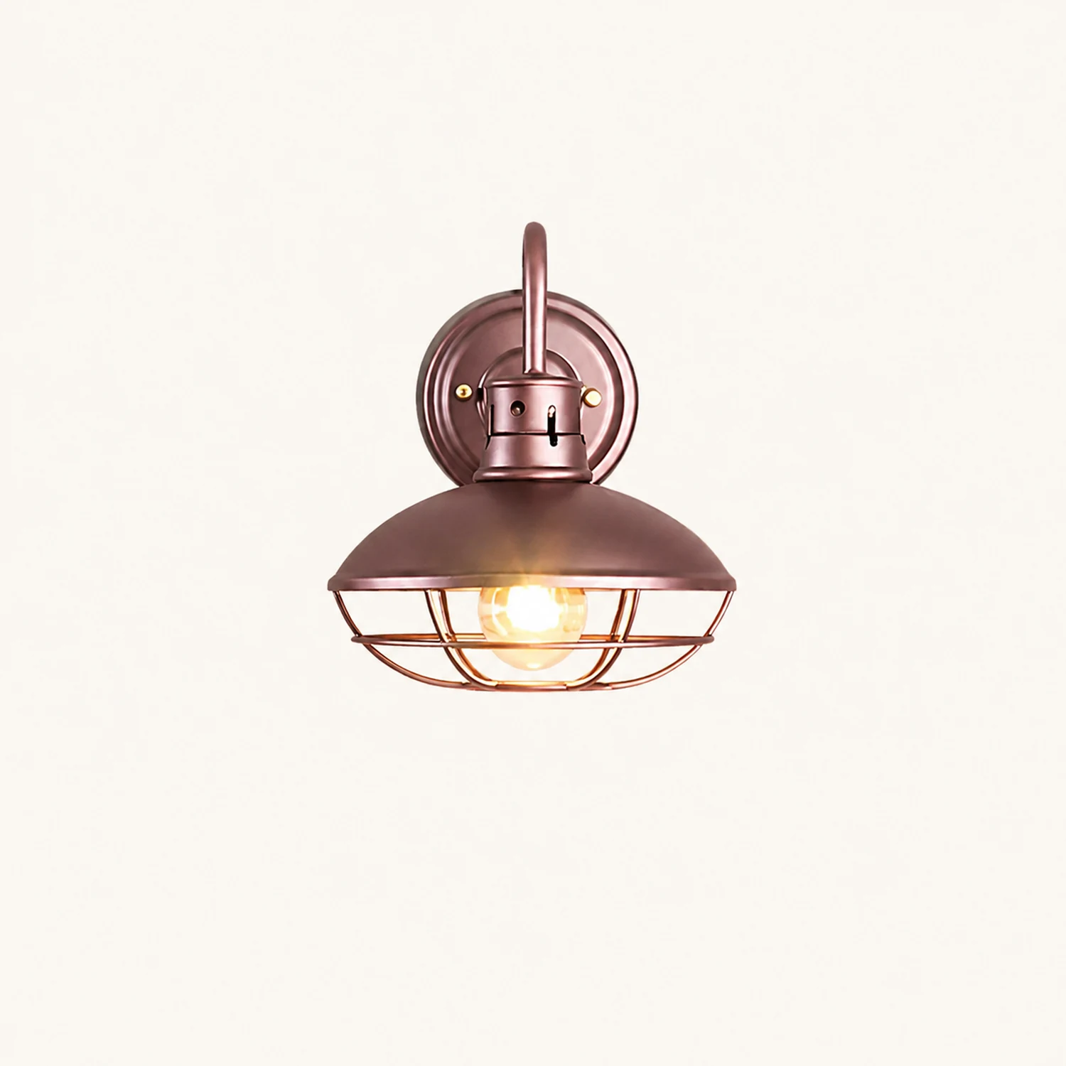 Retro Iron LED Waterproof Industrial Style Outdoor Wall Lights Wall Lamp - Lumpaz