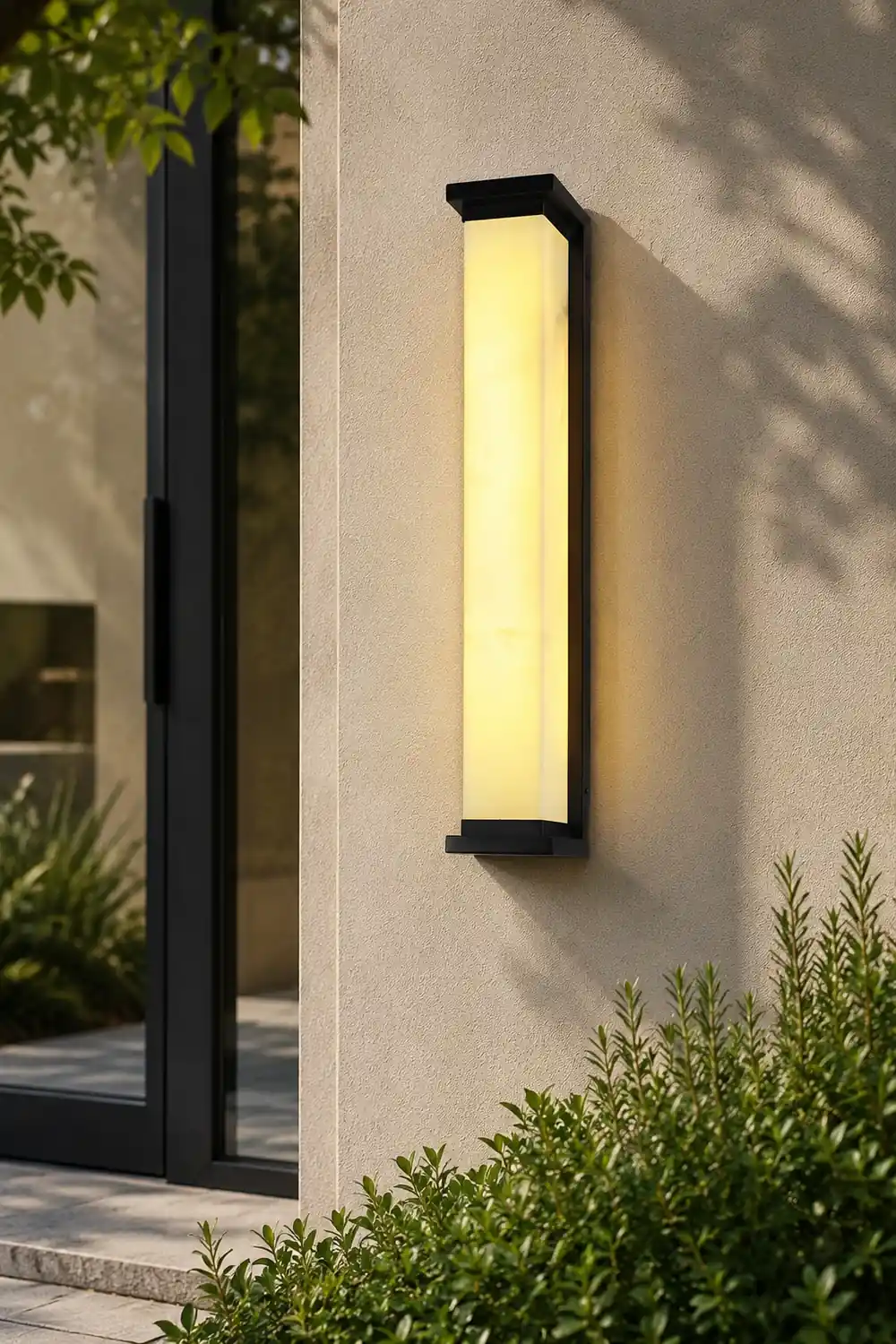 Strip Minimalist Waterproof Stainless Steel Modern Outdoor Wall Lights - Lumpaz