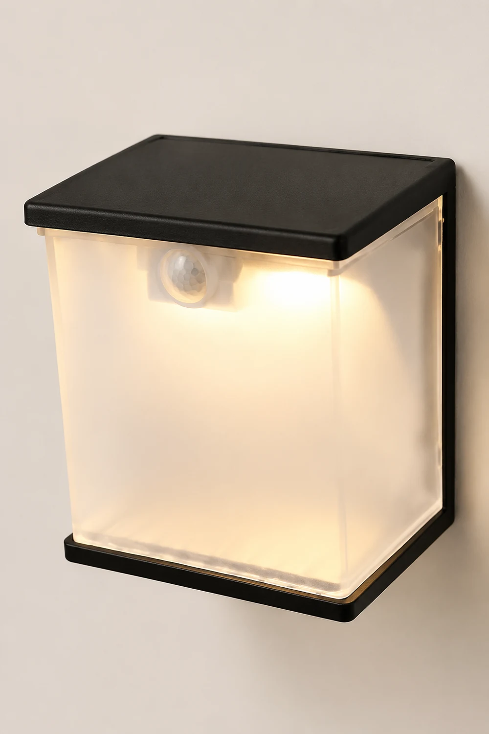 Square Intelligent Motion Sensor LED Waterproof Solar Outdoor Lights - Lumpaz