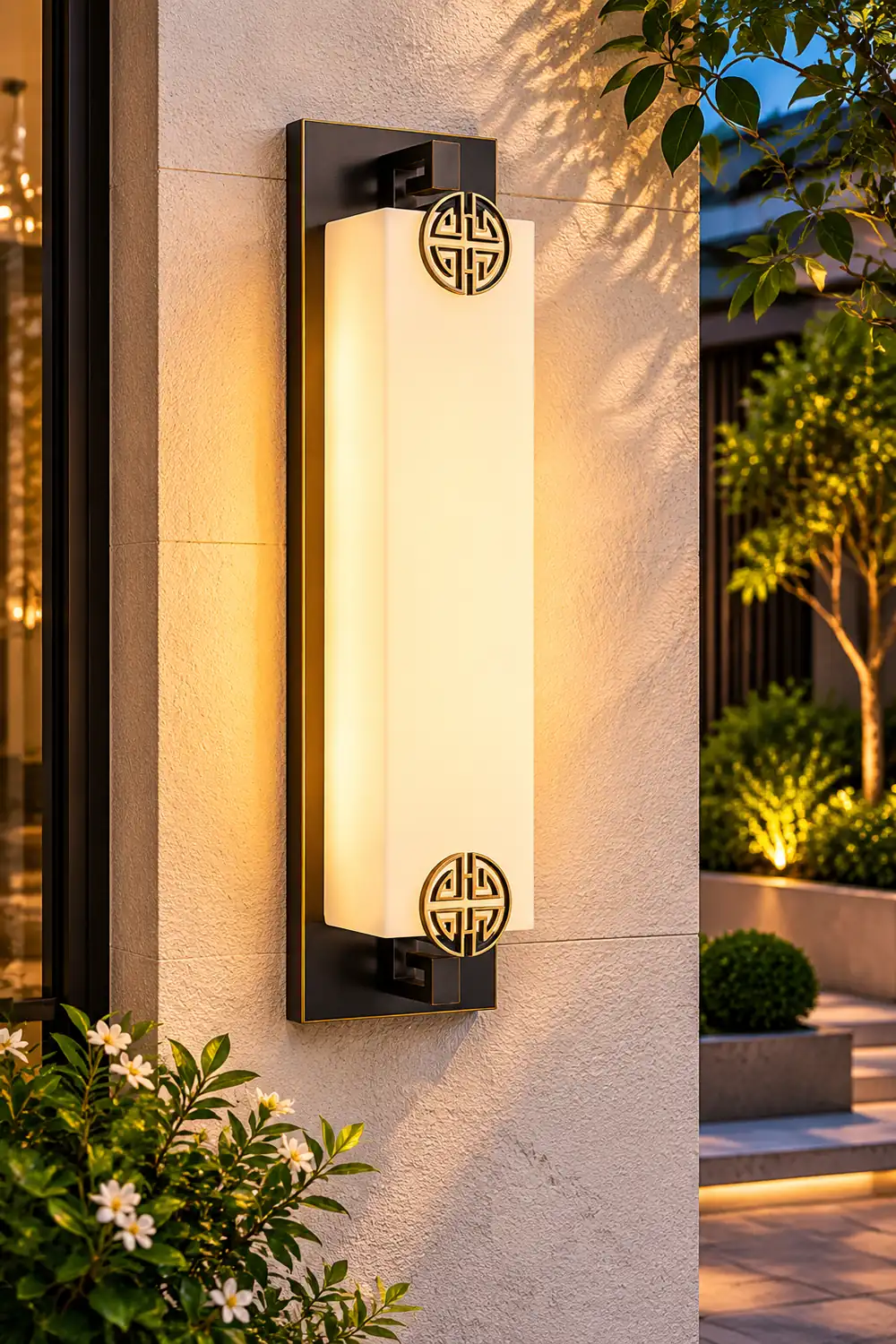 Outdoor Waterproof LED Copper Retro Exterior Wall Lights Sconces Lighting - Lumpaz
