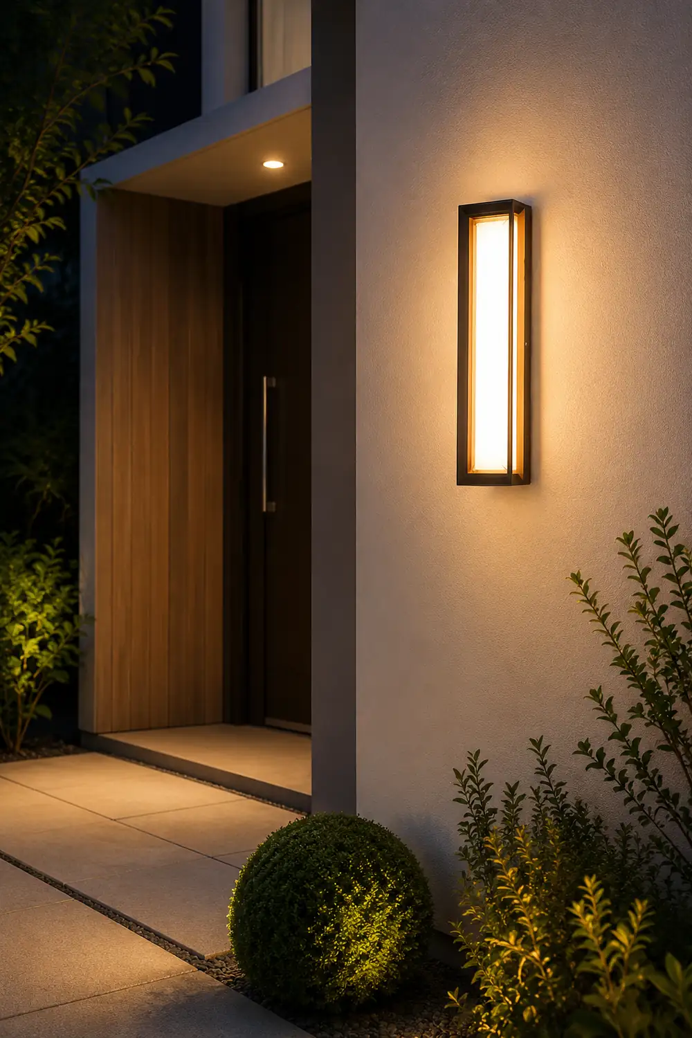 Minimalist Waterproof Creative Aluminum Modern Outdoor Wall Light - Lumpaz