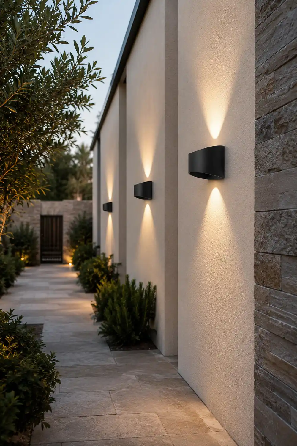 Unique Up and Down Lighting LED Waterproof Modern Exterior Wall Lights - Lumpaz