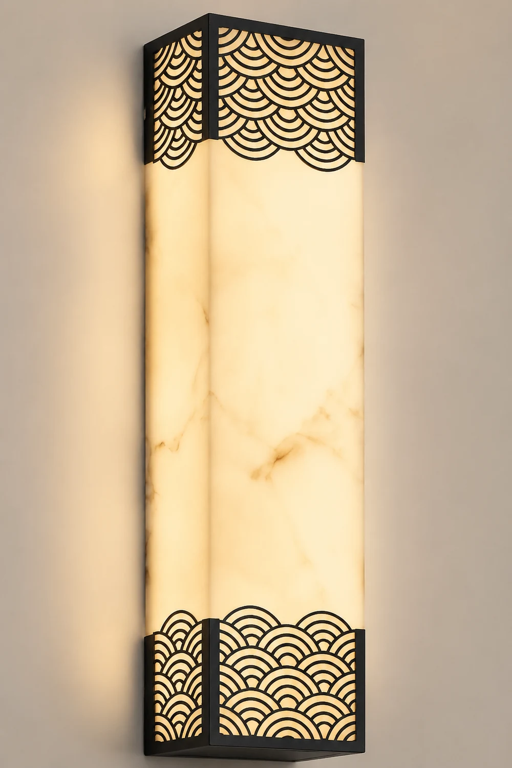Rectangular Resin LED Waterproof Vintage Outdoor Wall Lights Wall Lamp - Lumpaz