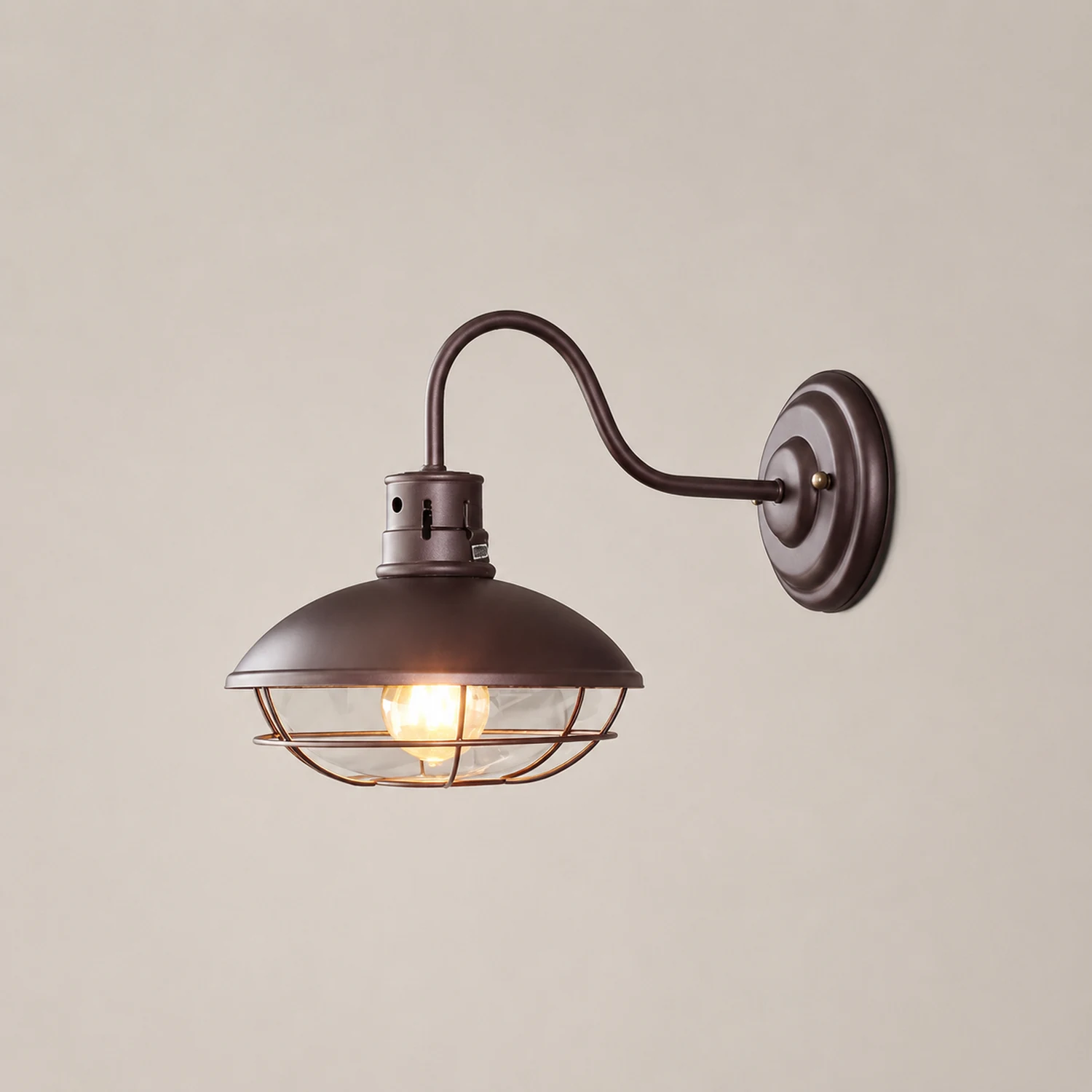 Retro Iron LED Waterproof Industrial Style Outdoor Wall Lights Wall Lamp - Lumpaz