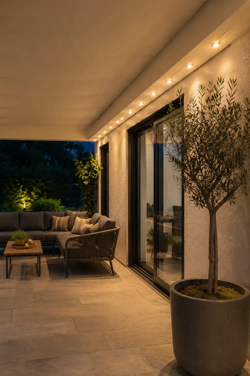 RGBW 12V Aluminum Waterproof LED Colorful Modern Outdoor Outline Light - Lumpaz