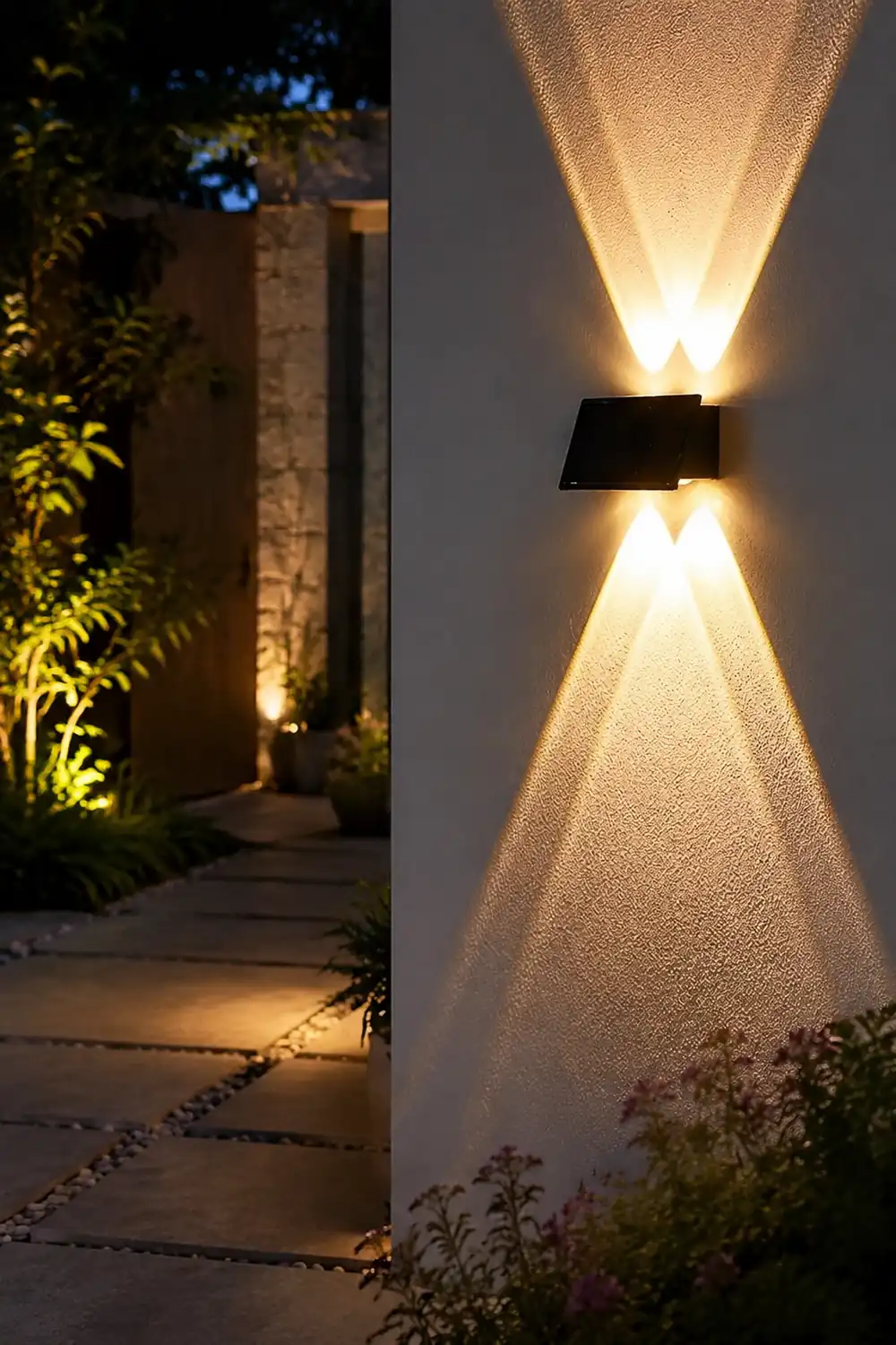 Rectangular Up and Down Light LED Waterproof Modern Wall Washer Lights - Lumpaz