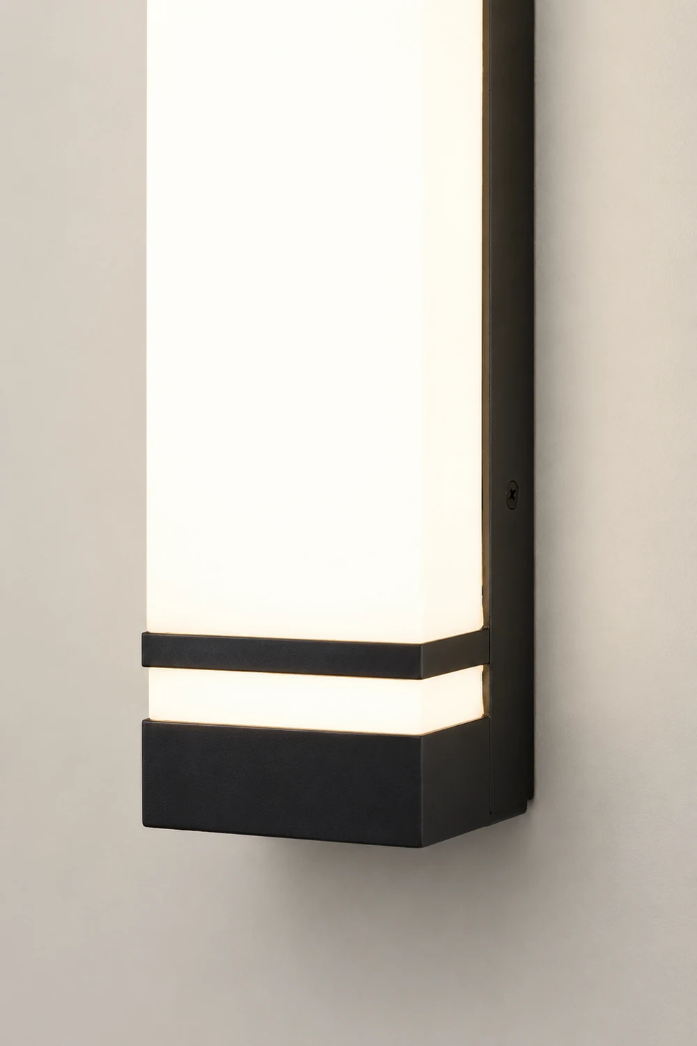 Waterproof Strip LED Black Modern Outdoor Wall Light Fixture Wall Lamp - Lumpaz