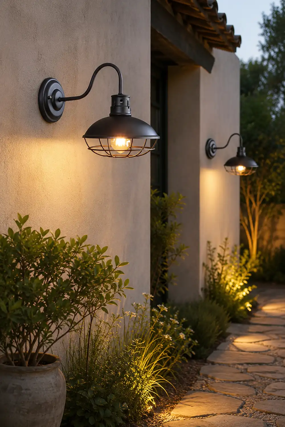 Retro Iron LED Waterproof Industrial Style Outdoor Wall Lights Wall Lamp - Lumpaz
