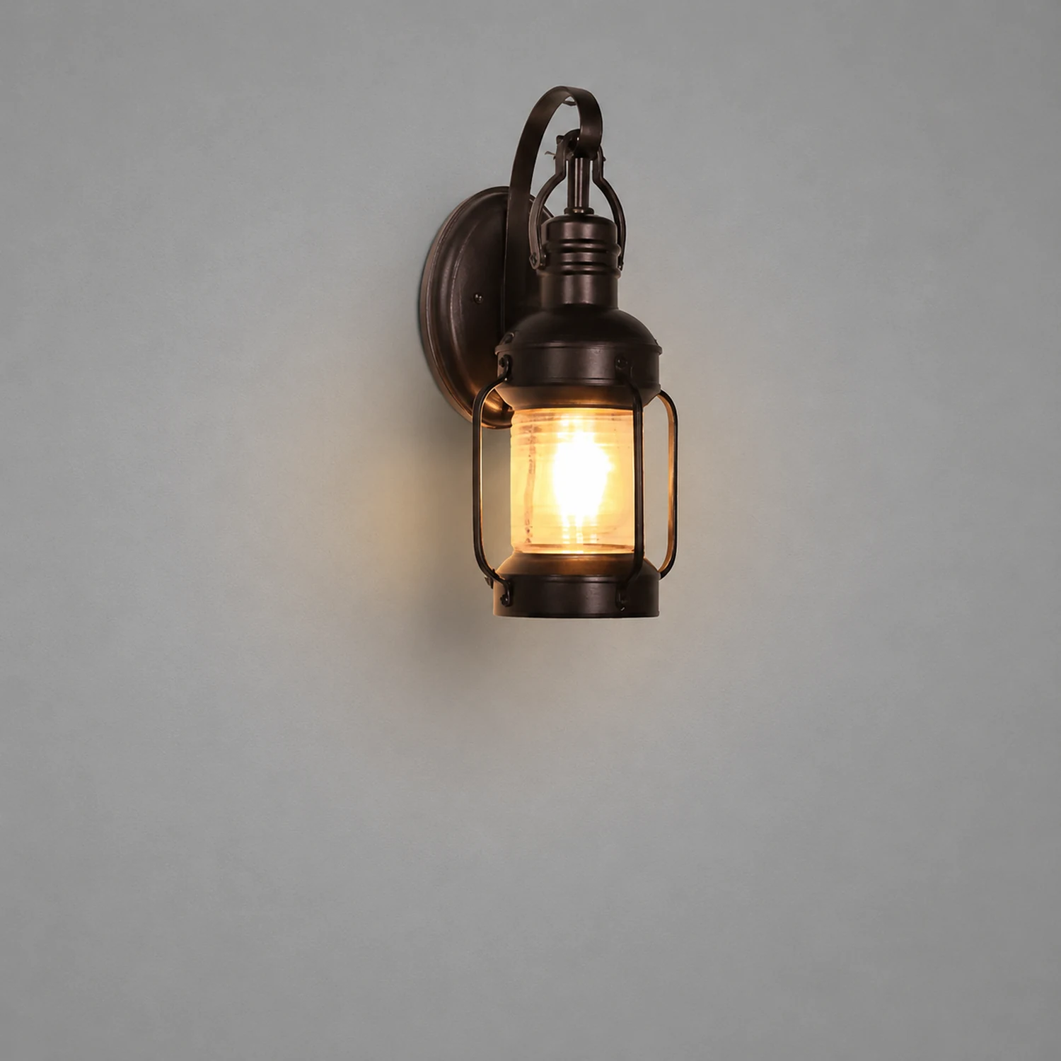 Antique Lantern Aluminum Waterproof LED Outdoor Wall Lamp Lawn Lights - Lumpaz