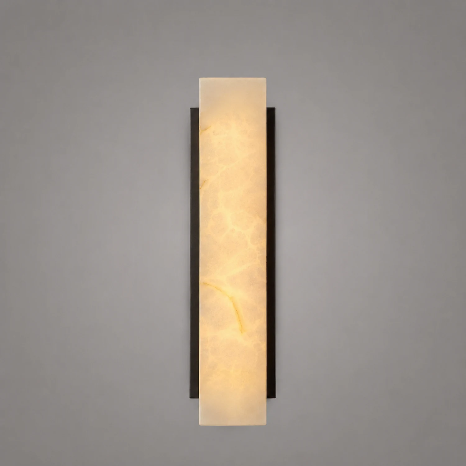 Rectangular Metal LED Waterproof Black Modern Outdoor Wall Lights - Lumpaz