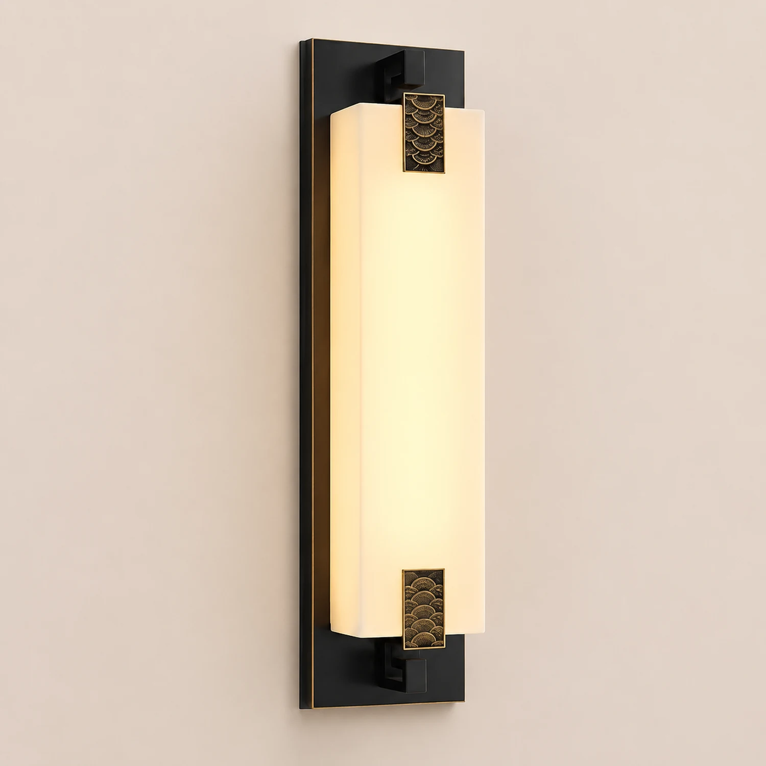 Outdoor Waterproof LED Copper Retro Exterior Wall Lights Sconces Lighting - Lumpaz