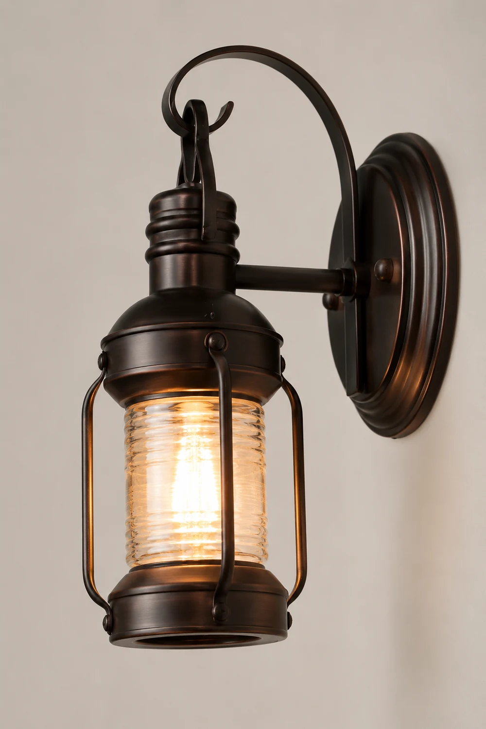 Antique Lantern Aluminum Waterproof LED Outdoor Wall Lamp Lawn Lights - Lumpaz