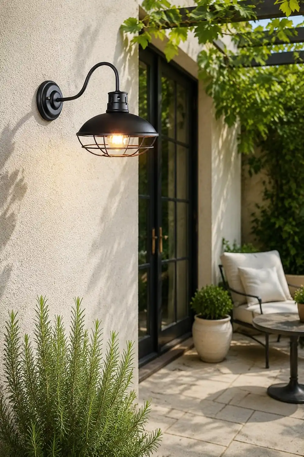 Retro Iron LED Waterproof Industrial Style Outdoor Wall Lights Wall Lamp - Lumpaz