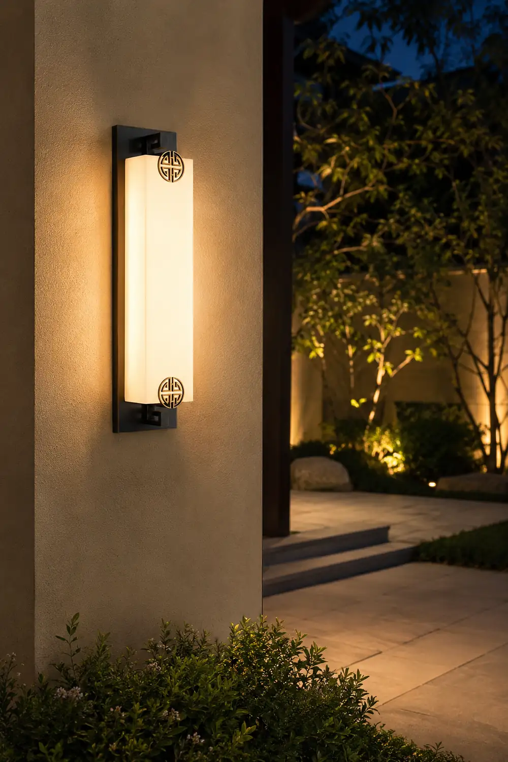 Outdoor Waterproof LED Copper Retro Exterior Wall Lights Sconces Lighting - Lumpaz