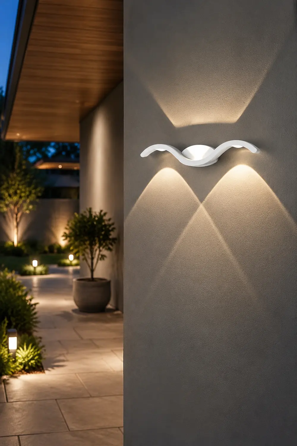 Seagull Creative Waterproof Up Down LED Lighting Outdoor Wall Lights - Lumpaz