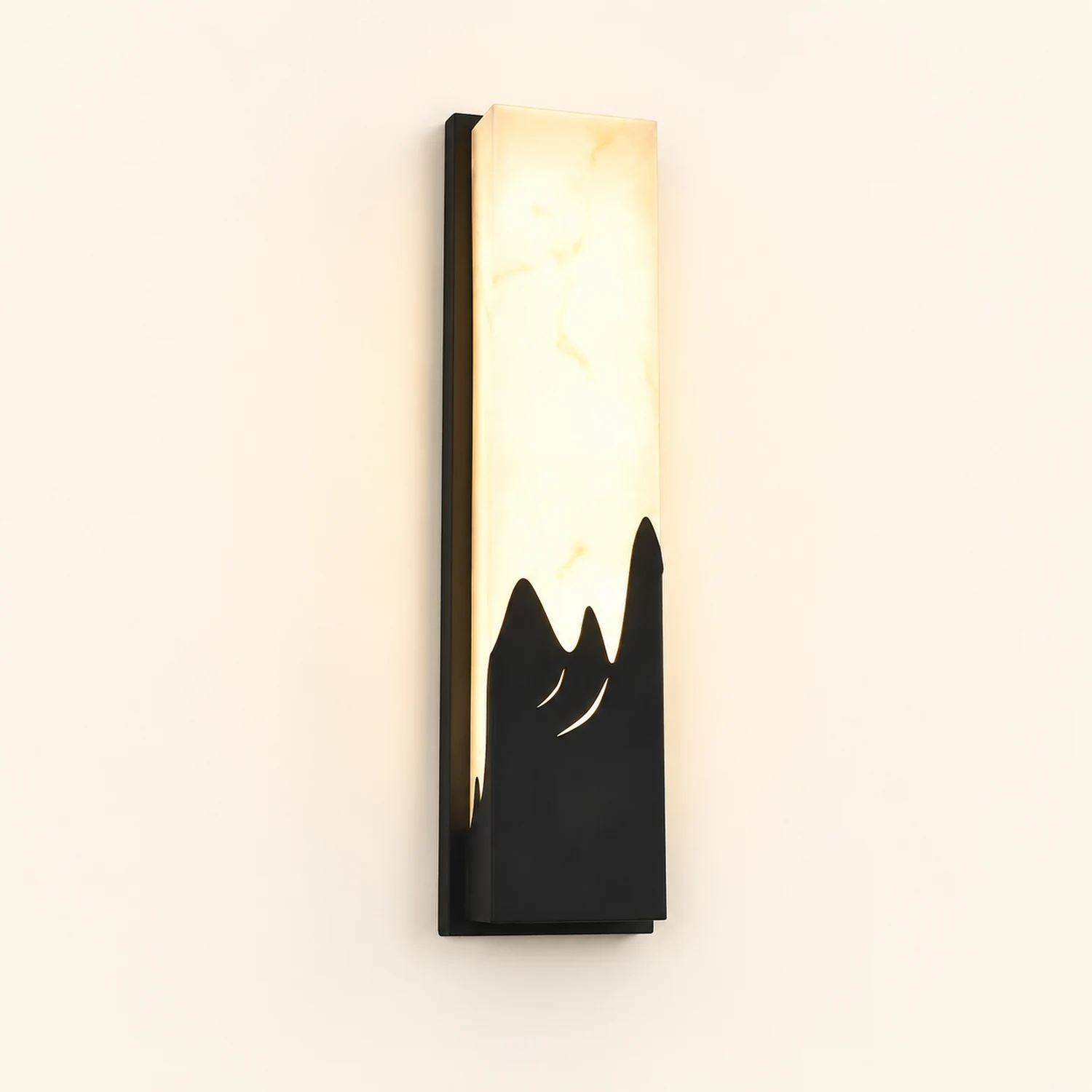 Rectangular Creative Scenery Waterproof LED Black Retro Sconces Lighting - Lumpaz