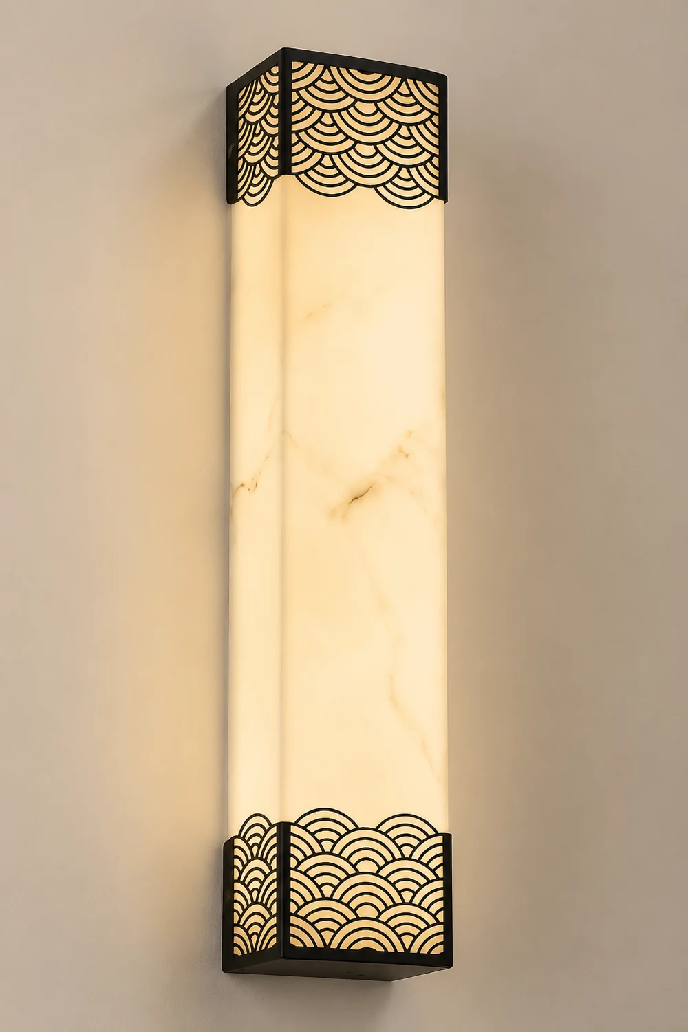 Rectangular Resin LED Waterproof Vintage Outdoor Wall Lights Wall Lamp - Lumpaz