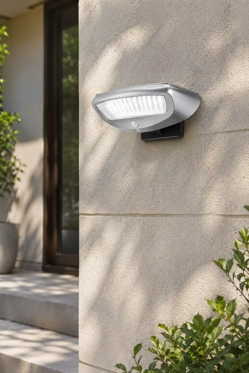 Motion Sensor 45° Adjustable Waterproof Solar Lights Outdoor Wall Lamp - Lumpaz