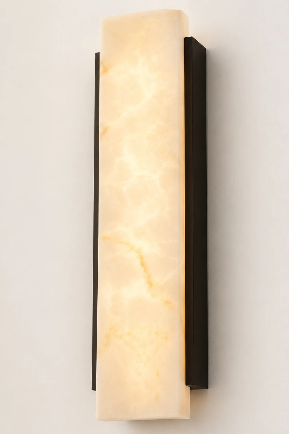 Rectangular Metal LED Waterproof Black Modern Outdoor Wall Lights - Lumpaz