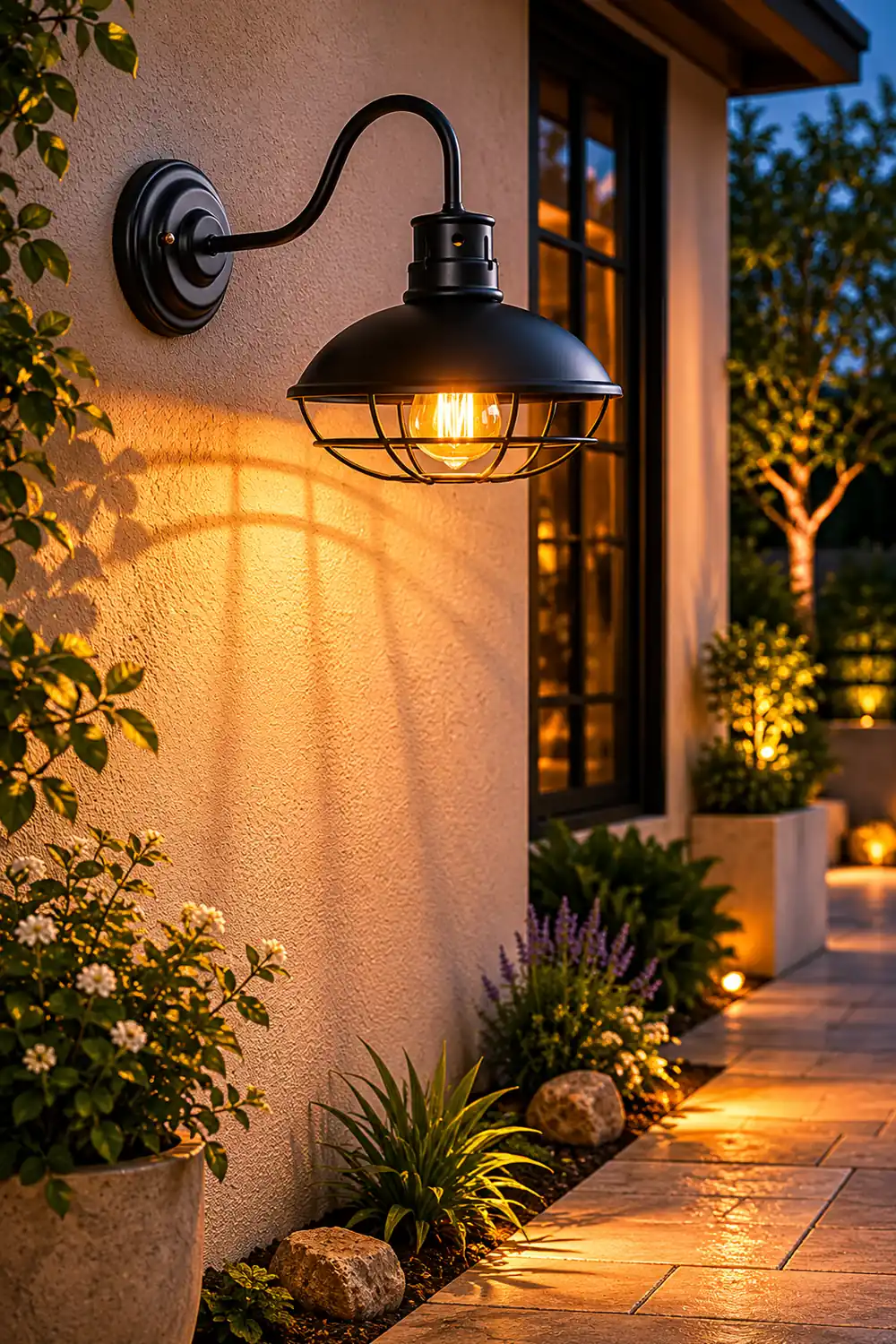 Retro Iron LED Waterproof Industrial Style Outdoor Wall Lights Wall Lamp - Lumpaz