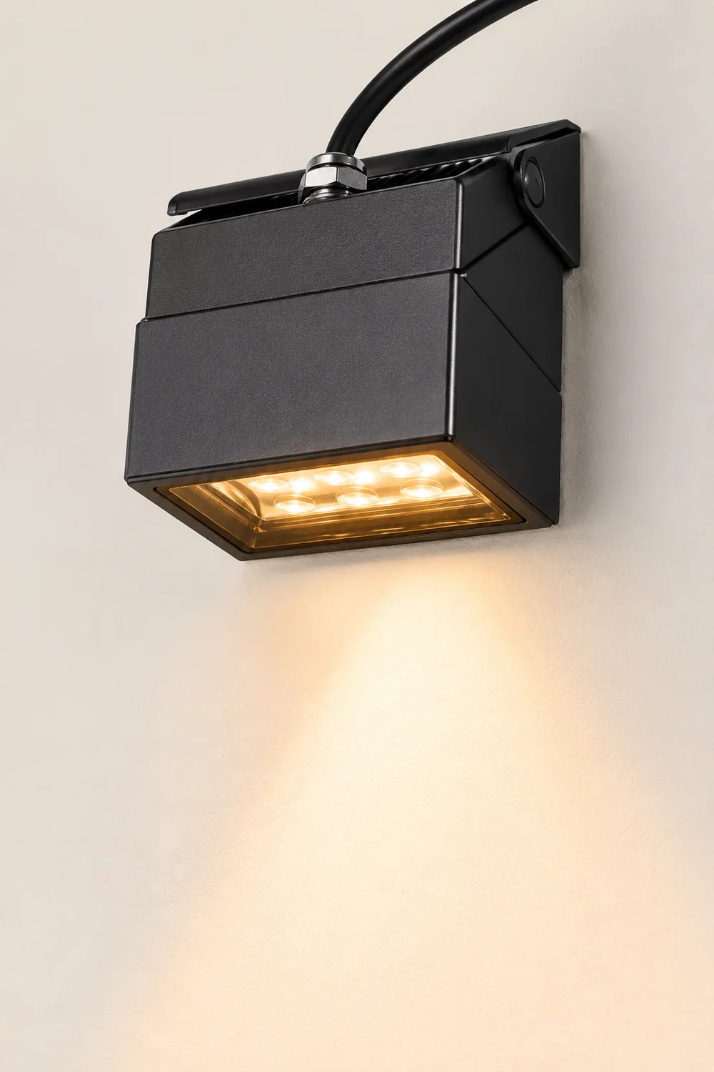 Adjustable Square Waterproof Colorful Spotlight Outdoor Wall Lights - Lumpaz