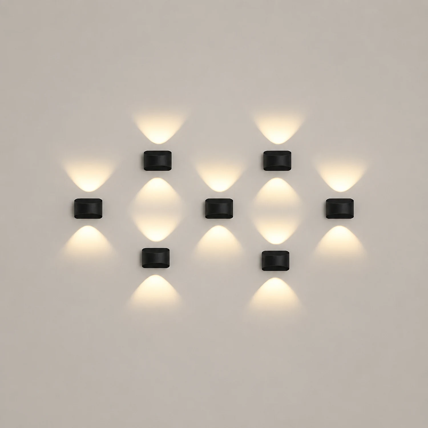 Unique Up and Down Lighting LED Waterproof Modern Exterior Wall Lights - Lumpaz