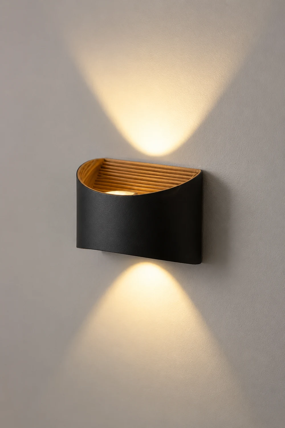 Unique Up and Down Lighting LED Waterproof Modern Exterior Wall Lights - Lumpaz