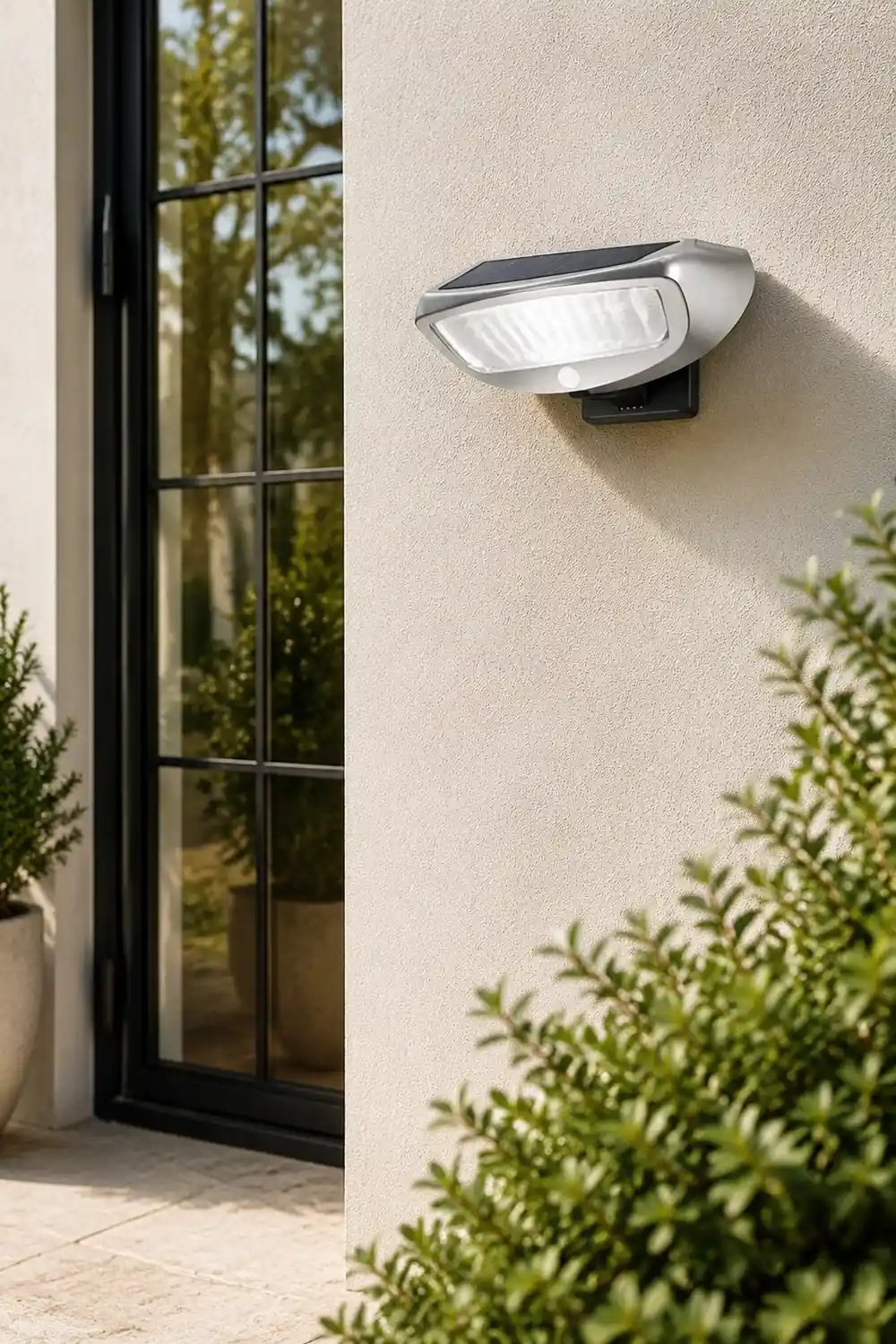 Motion Sensor 45° Adjustable Waterproof Solar Lights Outdoor Wall Lamp - Lumpaz