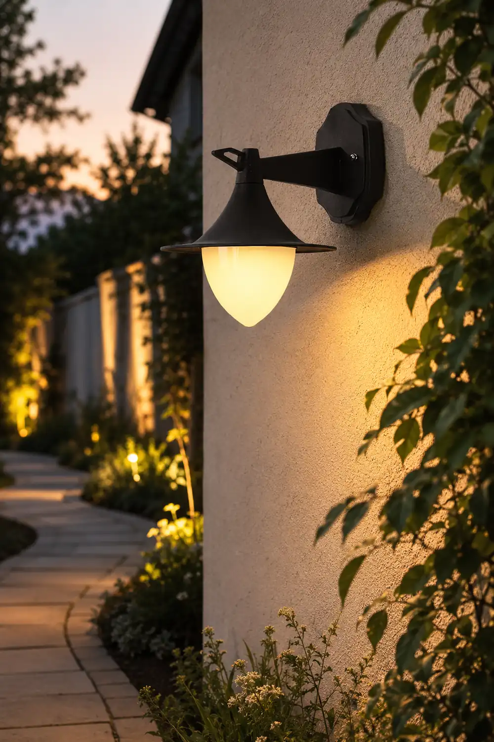 Retro Classic Outdoor Waterproof LED Wall Light for Villa Balcony Garden - Lumpaz