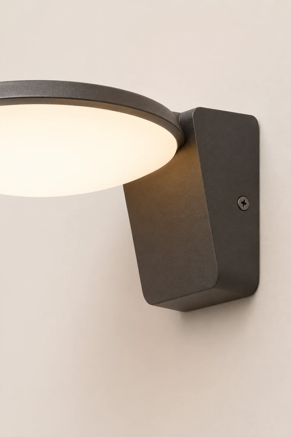 Waterproof Modern Simple Outdoor Solar LED Wall Light for Terrace Balcony - Lumpaz