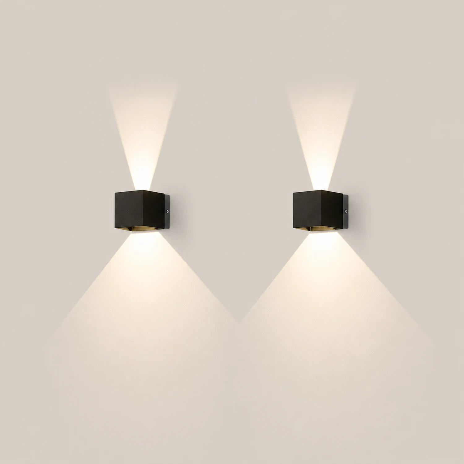 Up down Lighting Waterproof Adjustable Beam Angle Outdoor Wall Lights - Lumpaz