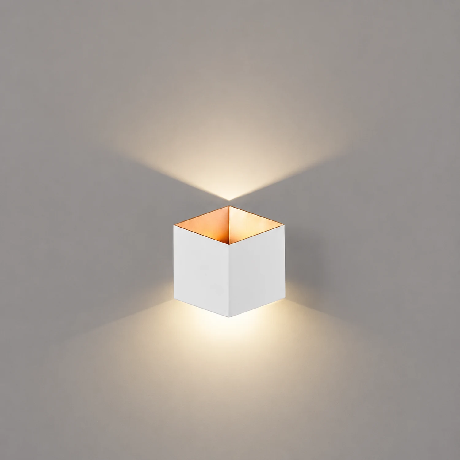 Square Waterproof up and down Lighting LED Modern Outdoor Wall Lights - Lumpaz