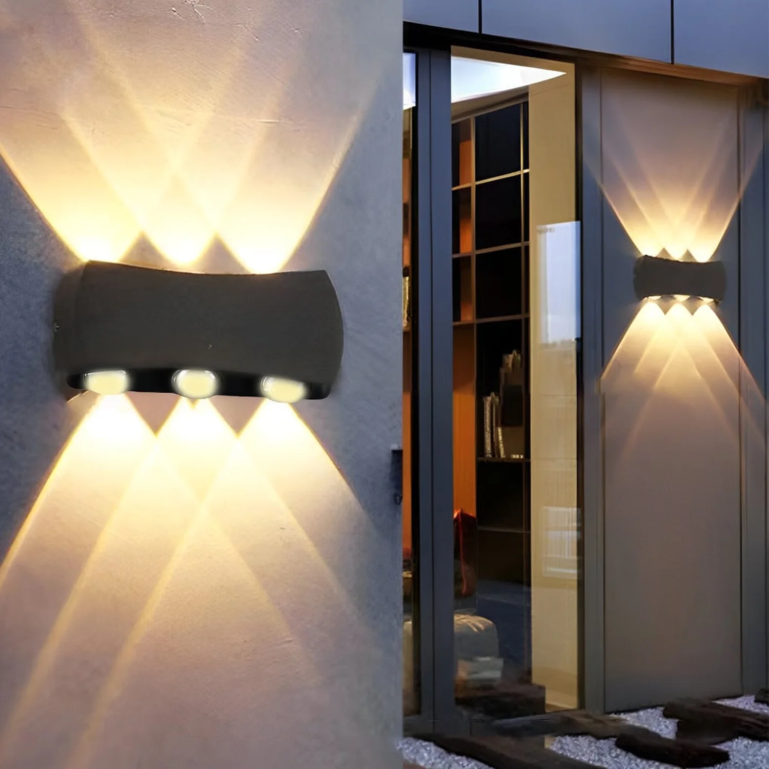 Up and Down Light LED Waterproof Creative Modern Wall Washer Lights - Lumpaz