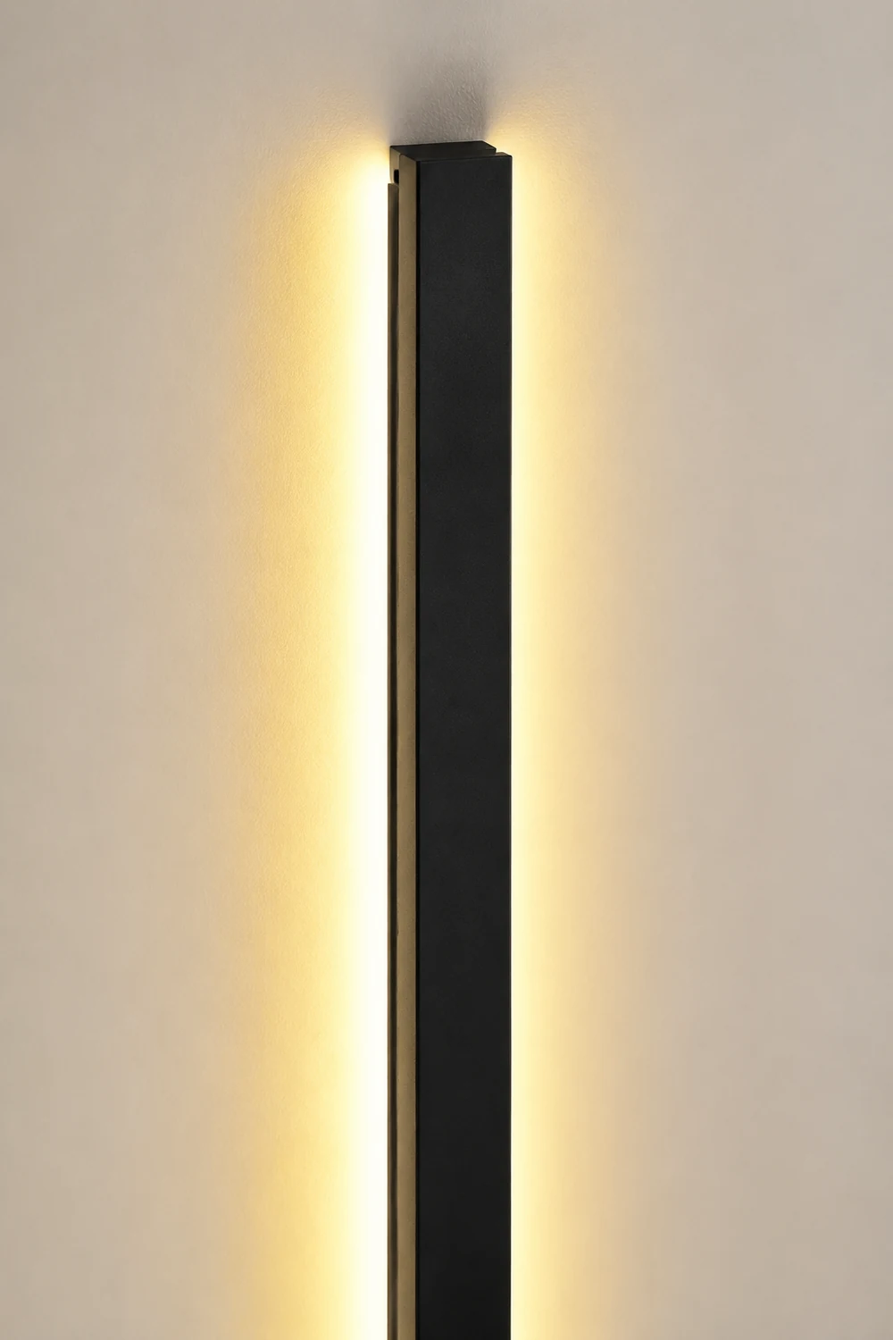 Long Strip LED Waterproof Black Minimalist Outdoor Wall Lights Exterior Lights - Lumpaz