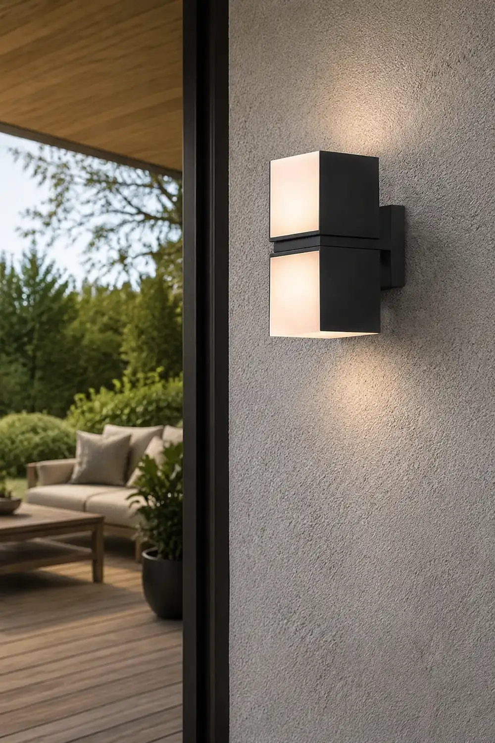 Creative Outdoor Waterproof LED Landscape Light Exterior Wall Sconces - Lumpaz