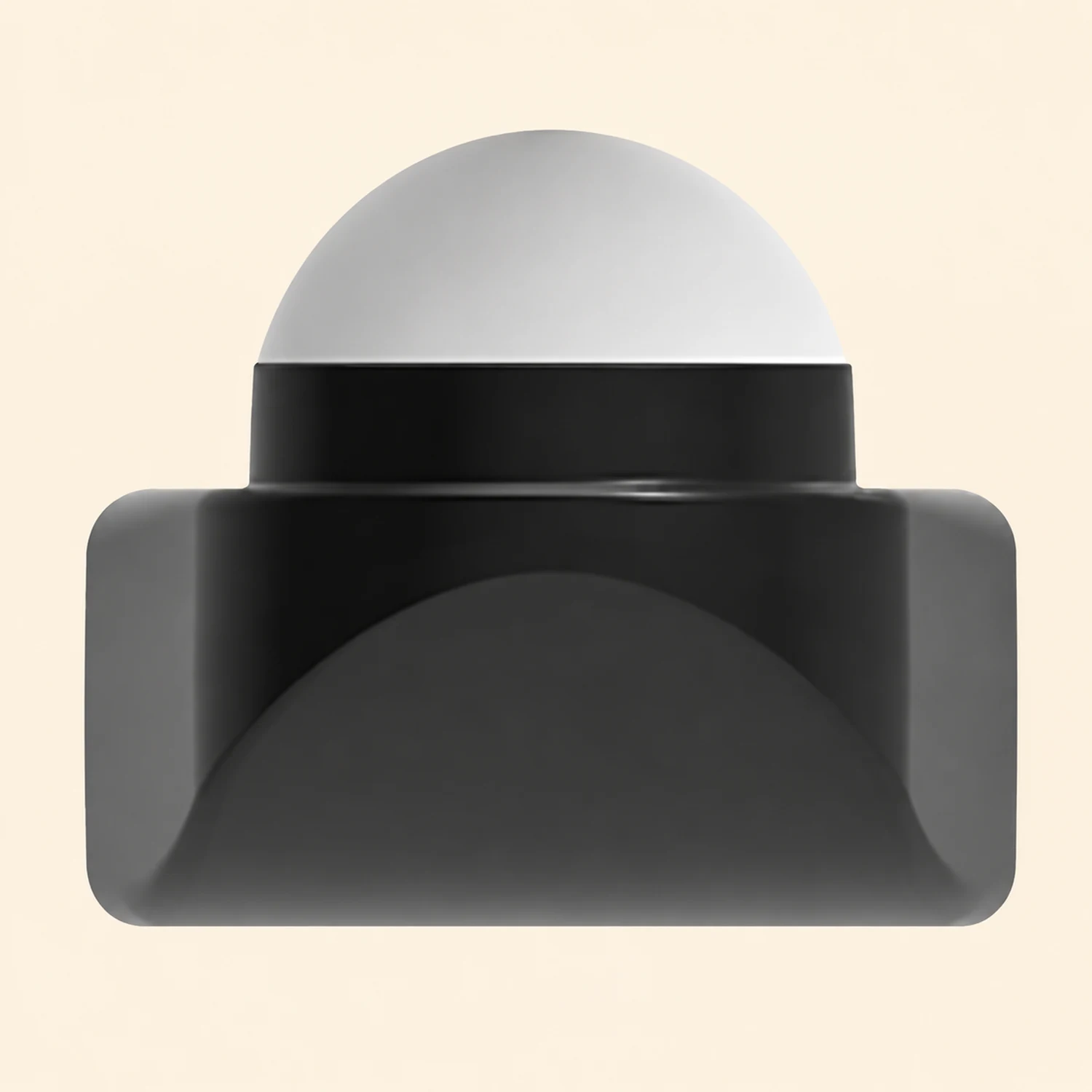 Round Waterproof LED Black Modern Up and Down Lights Outdoor Wall Sconces - Lumpaz