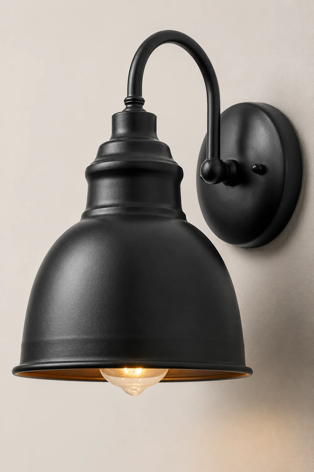 Retro Outdoor Waterproof Balcony Exterior Wall Light Gate Light with Light Sense - Lumpaz