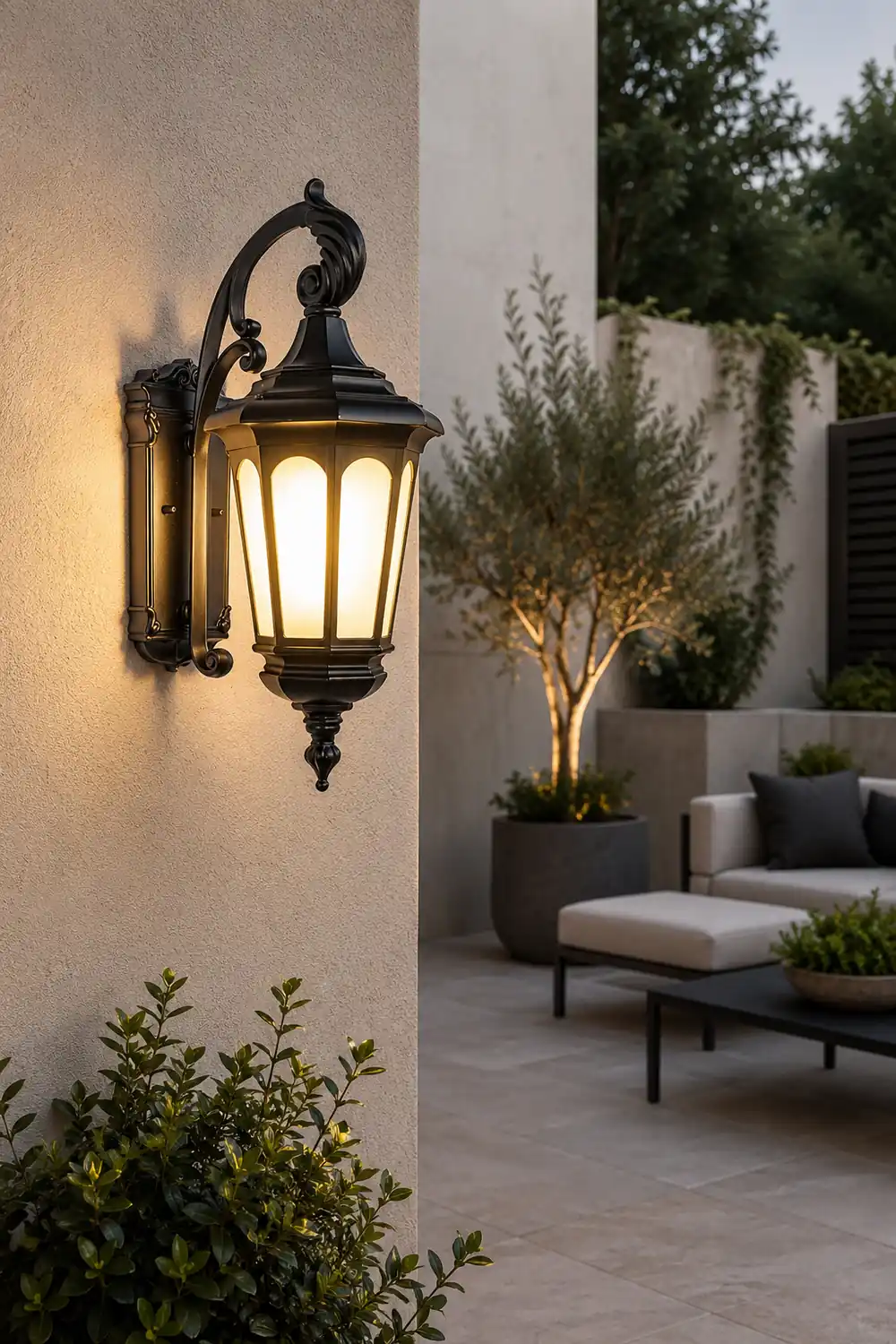 Retro Classic Waterproof Wall Lamp Decorative Lighting For Outdoor Balcony - Lumpaz