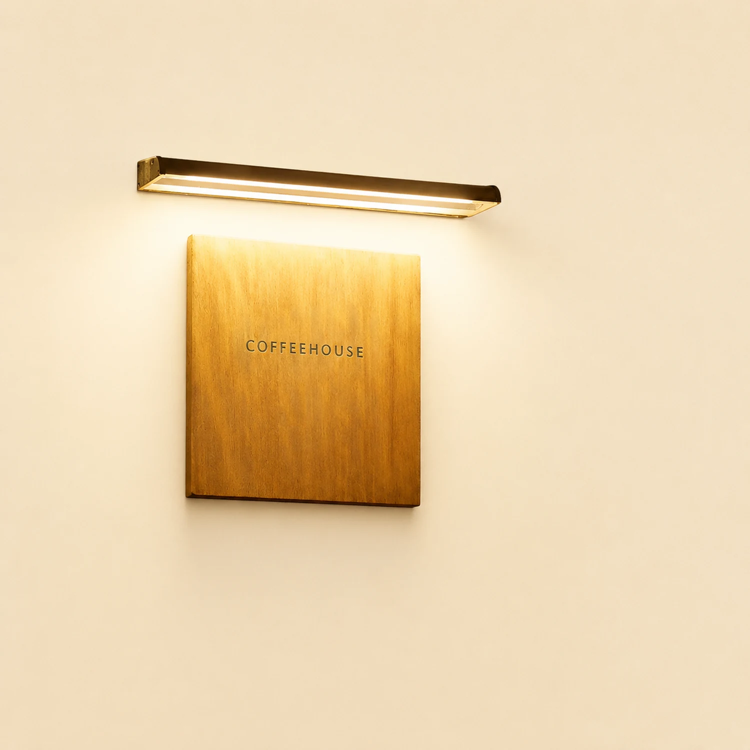 Rectangular Adjustable Waterproof LED Modern Signboard Solar Wall Lamp - Lumpaz