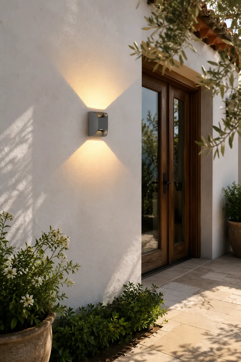 Outdoor Waterproof LED Wall Light for Villa Foyer Garden Corridor Balcony - Lumpaz